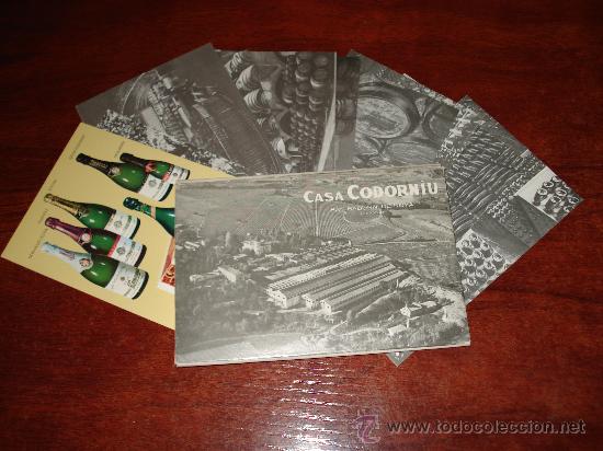 Postales: CARTERA CON 10 TARJETAS POSTALES DE LA CASA CODORNIU. EDITADAS 1960 - Foto 1