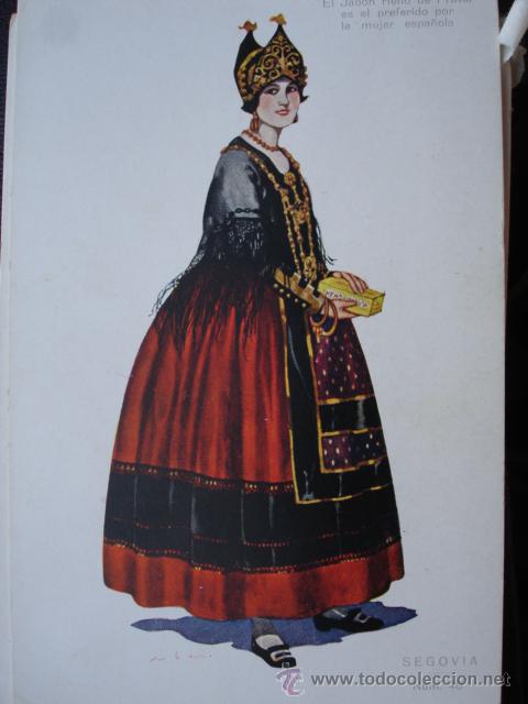 Postales: SEGOVIA .PERFUMERIAS GAL.TRAJES - Foto 1