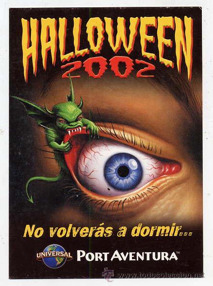 Postales: HALLOWEEN 2002 PORT AVENTURA POSTAL SIN CIRCULAR