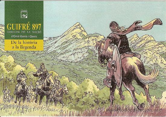 Postales: POSTAL PUBLICITARIA - GUIFR&Eacute; 897 L'ORIGEN DE LA NACI&Oacute;