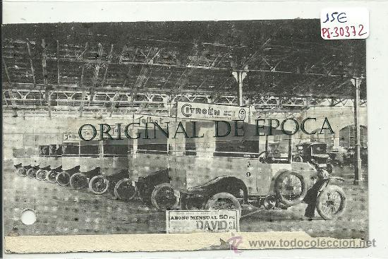 Postales: (PS-30372)POSTAL CAMIONETAS DE REPARTO DAVID S.A. CITRO&Euml;N TALBOT