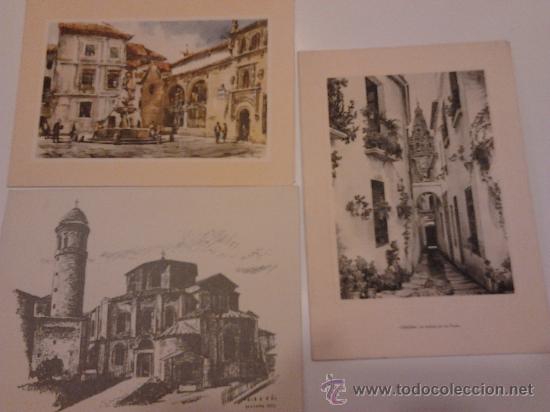 Postales: felicitaciones publicitarias de joyeros, con grabados impresionantes, fotos dos caras lote de 3