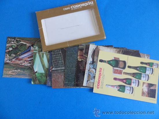 Postales: Cavas Codorniu - Estuche con 8 Postales1976 - - Foto 2
