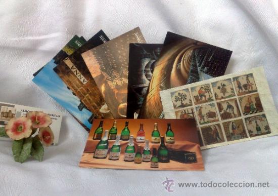 Postales: A&Ntilde;O 1992.- CAVAS CODORNIU.-COLECCI&Oacute;N DE OCHO POSTALES SIN CIRCULAR. - Foto 1