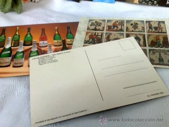 Postales: A&Ntilde;O 1992.- CAVAS CODORNIU.-COLECCI&Oacute;N DE OCHO POSTALES SIN CIRCULAR. - Foto 10