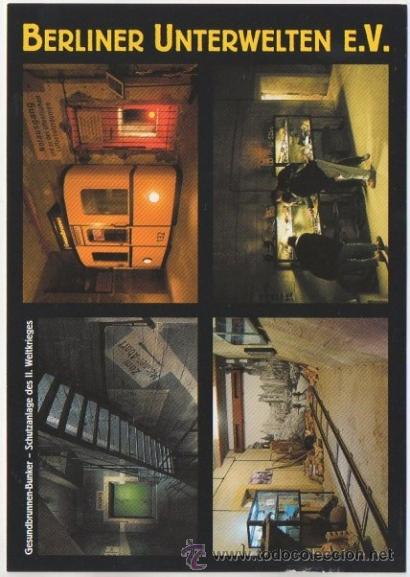 Postcards: POSTAL PUBLICITARIA. BERLIN. BERLINER UNTERWELTEN E.V. TOUR 1.