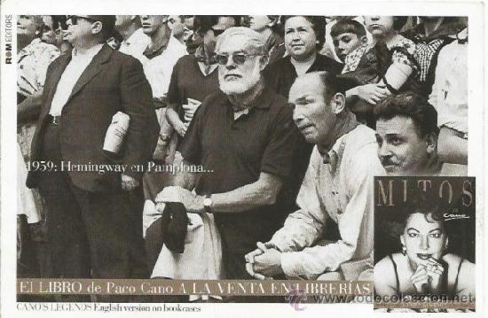 Postales: :::: PP512 - POSTAL - EL LIBRO DE PACO CANO A LA VENTA EN LIBRERIAS - Foto 1