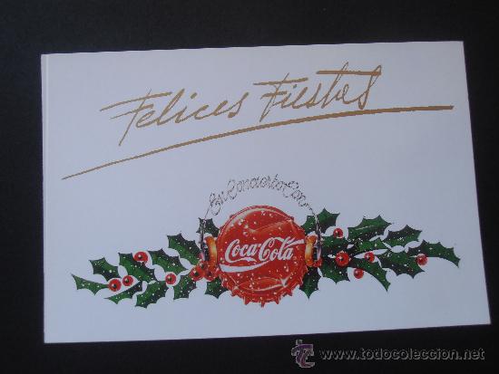 Postales: Bonita postal de la casa Coca Cola sin escribir