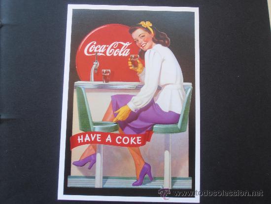 Postales: Bonita postal de la casa Coca Cola - Foto 1