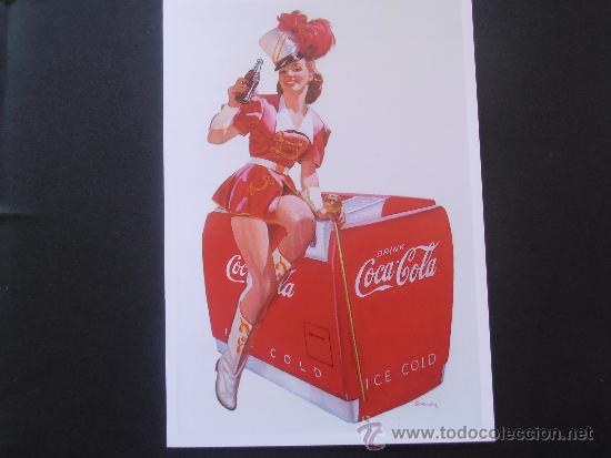 Postales: Bonita postal de la casa Coca Cola