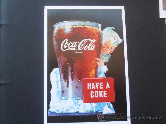 Postales: Bonita postal de la casa Coca Cola