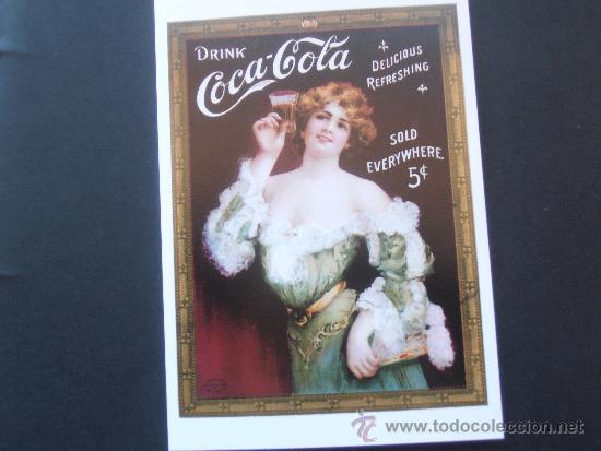 Postales: Bonita postal de la casa Coca Cola - Foto 1