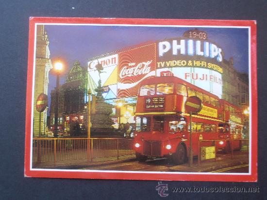 Postales: Bonita postal de la casa Coca Cola sin escribir