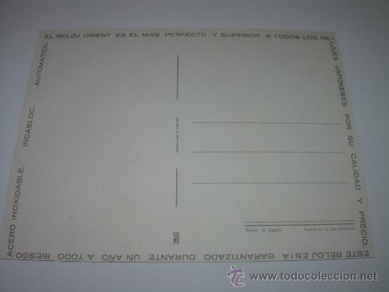 Postales: POSTAL.....RELOJ ORIENT - Foto 2