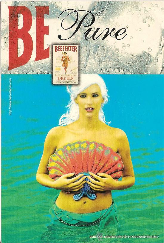Postales: BEEFEATER, BE PURE - POSTALFREE - SIN CIRCULAR - Foto 1