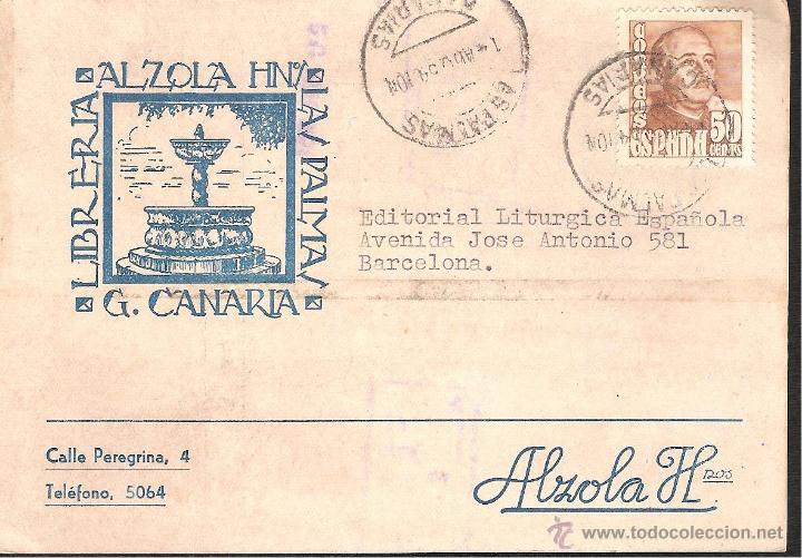 Postales: TARJETA POSTAL COMERCIAL LAS PALMAS DE GRAN CANARIA - Foto 1