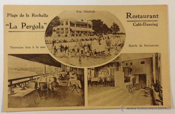 La Pergola Restaurant Cafe Dancing Plage De La Rochelle