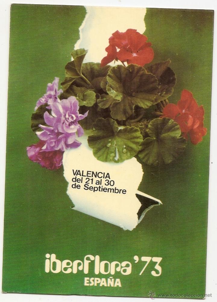 Postales: Valencia. Iberflora 1973 - Foto 1