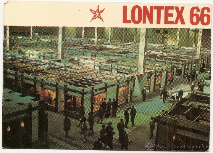 Postales: Lontex 66. Postal de la IV Lonja Textil. 1966 - Foto 1