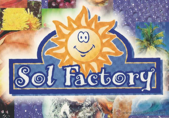 Postales: TARJETA POSTAL PUBLICITARIA SOL FACTORY