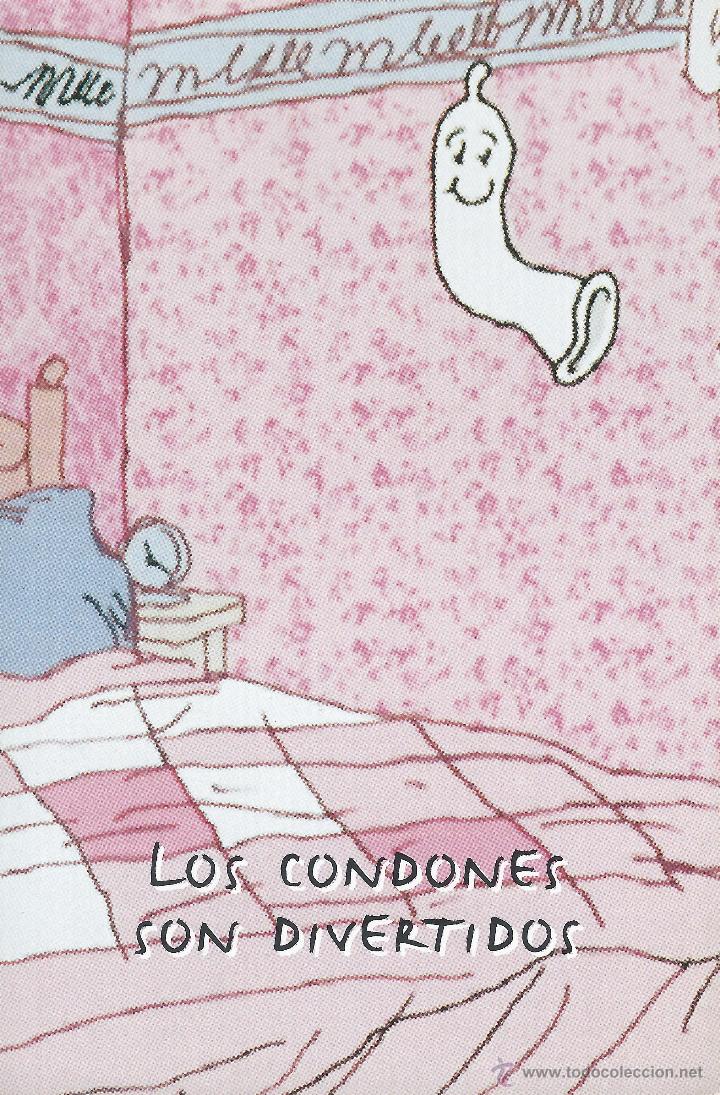 Postales: LOS CONDONES SON DIVERTIDOS-FUNDACION ANTI-SIDA ESPA&Ntilde;A A&Ntilde;OS 90