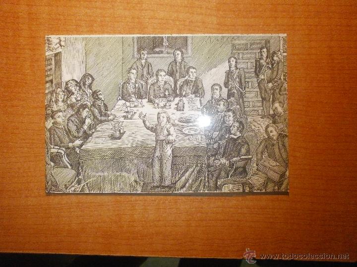 Postkarten: POSTAL ACTO PUBLICO DEL SORTEO DE LA LOTERIA GRAVADO DEL SIGLO XVIII  SIN CIRCULAR