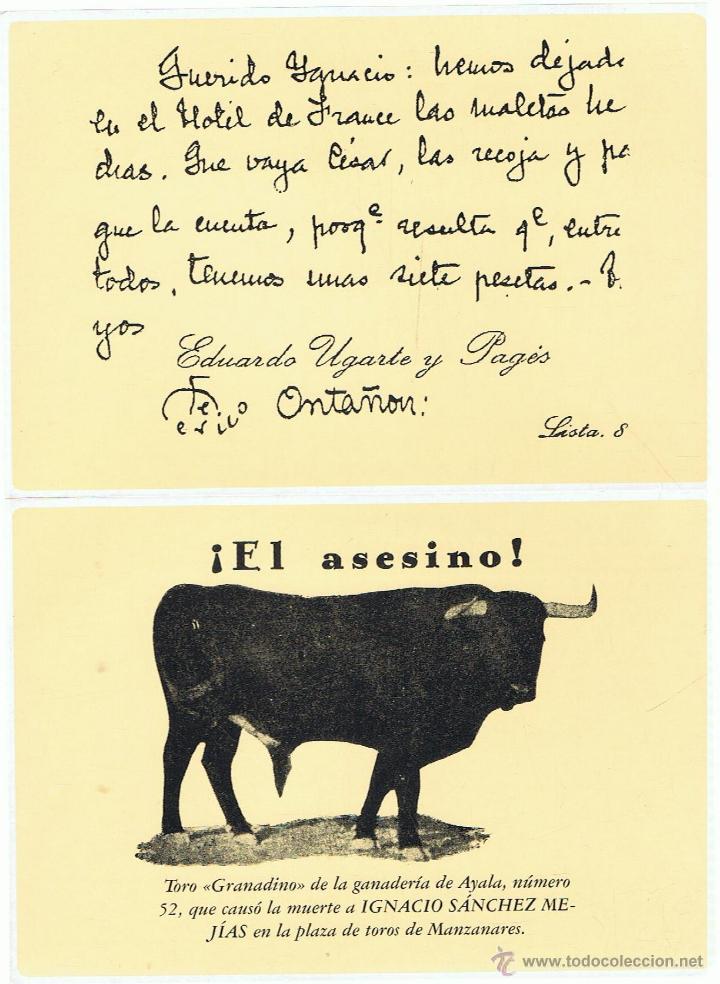 Postales: CONJUNTO DE 5 TARJETAS DE LORCA Y FALLA. - Foto 1