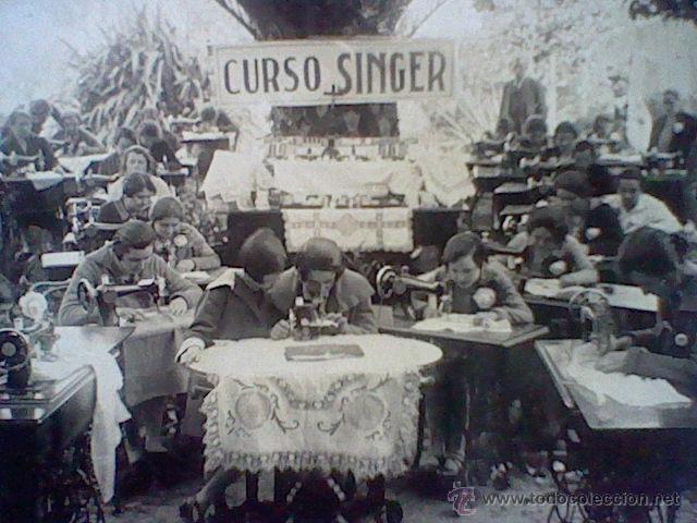 Postales: pOSTAL CURSO MAQUINAS COSER SINGER ANTIGUA (b8)