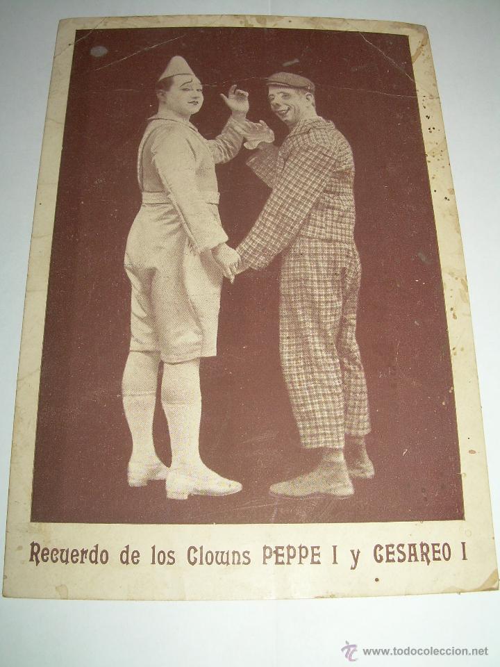Postales: ANTIGUA POSTAL...PEPPE Y CESAREO. - Foto 1