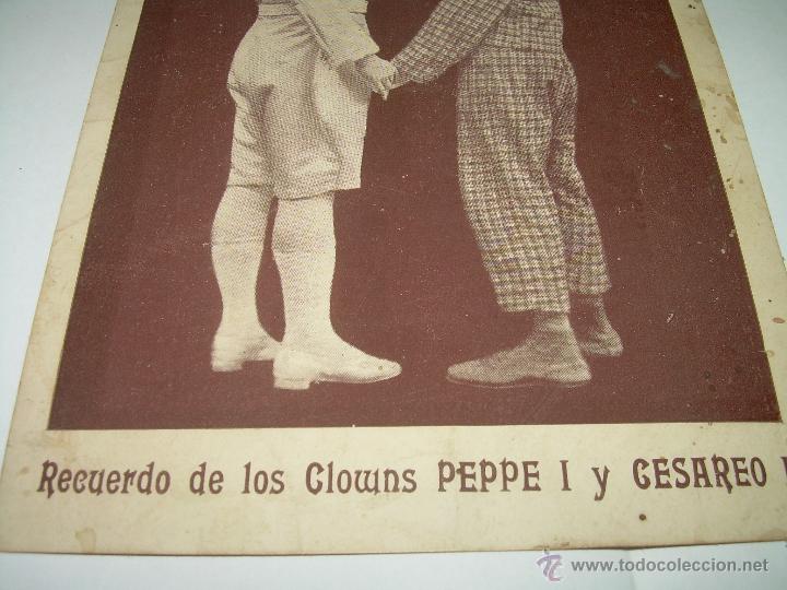 Postales: ANTIGUA POSTAL...PEPPE Y CESAREO. - Foto 3