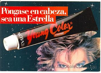 Postales: 72-publi6. Postal Young Color creme. Revlon - Foto 1