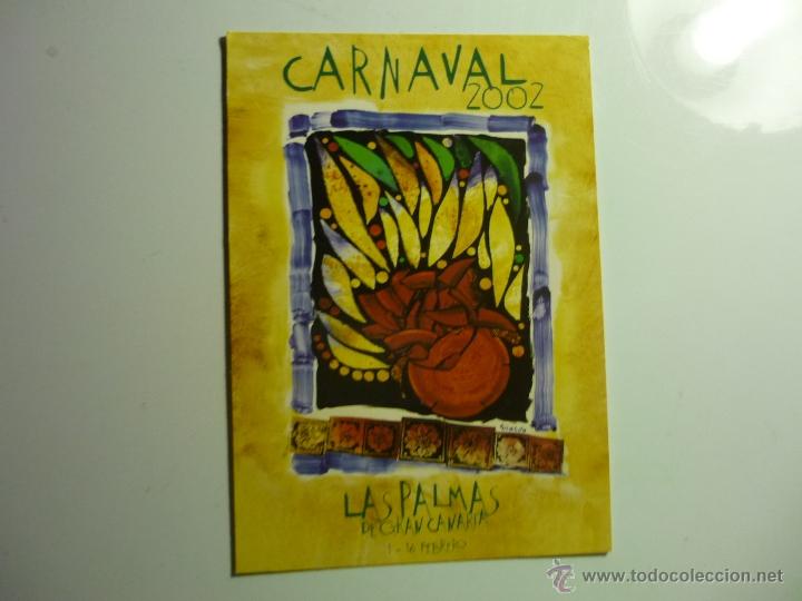 Postales: POSTAL CARNAVAL LAS PALMAS 2002 - Foto 1