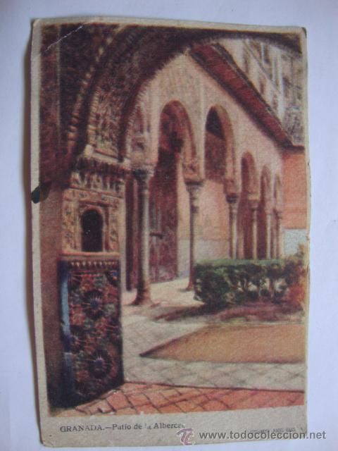 Postales: TARJETA POSTAL ORIGINAL CHOCOLATES ALHAMBRA GRANADA - Foto 1