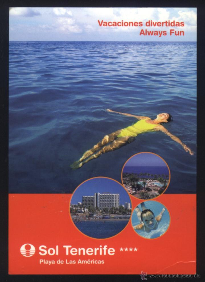 Postkarten: A-0288- SOL HOTELES. SOL TENERIFE. PLAYA DE LAS AMERICAS.