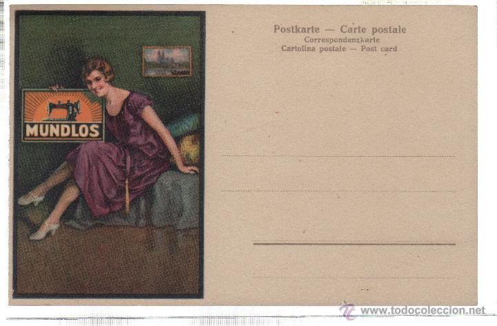 Postales: POSTAL PUBLICITARIA DE MUNDLOS. - Foto 1