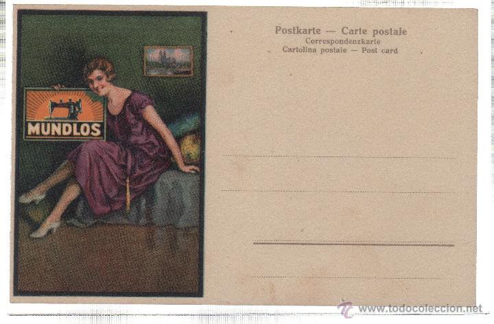Postales: POSTAL PUBLICITARIA DE MUNDLOS. - Foto 1