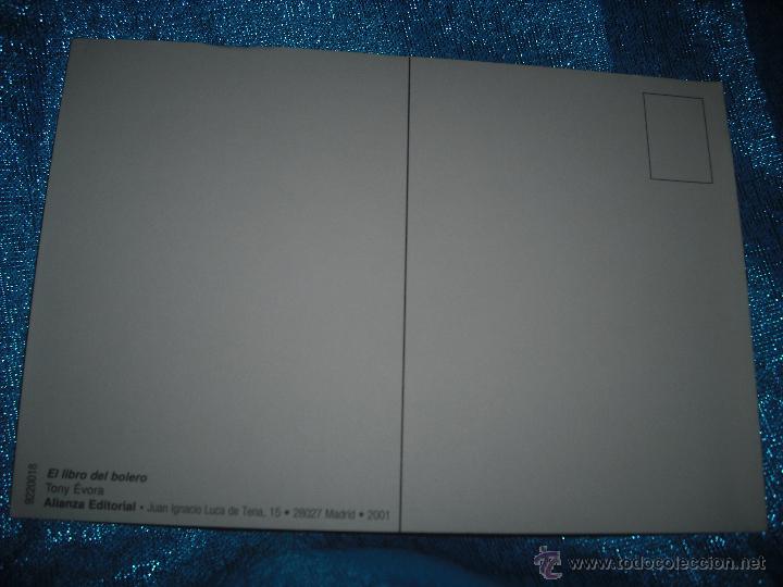Postales: Postal del libro del Bolero - Foto 3