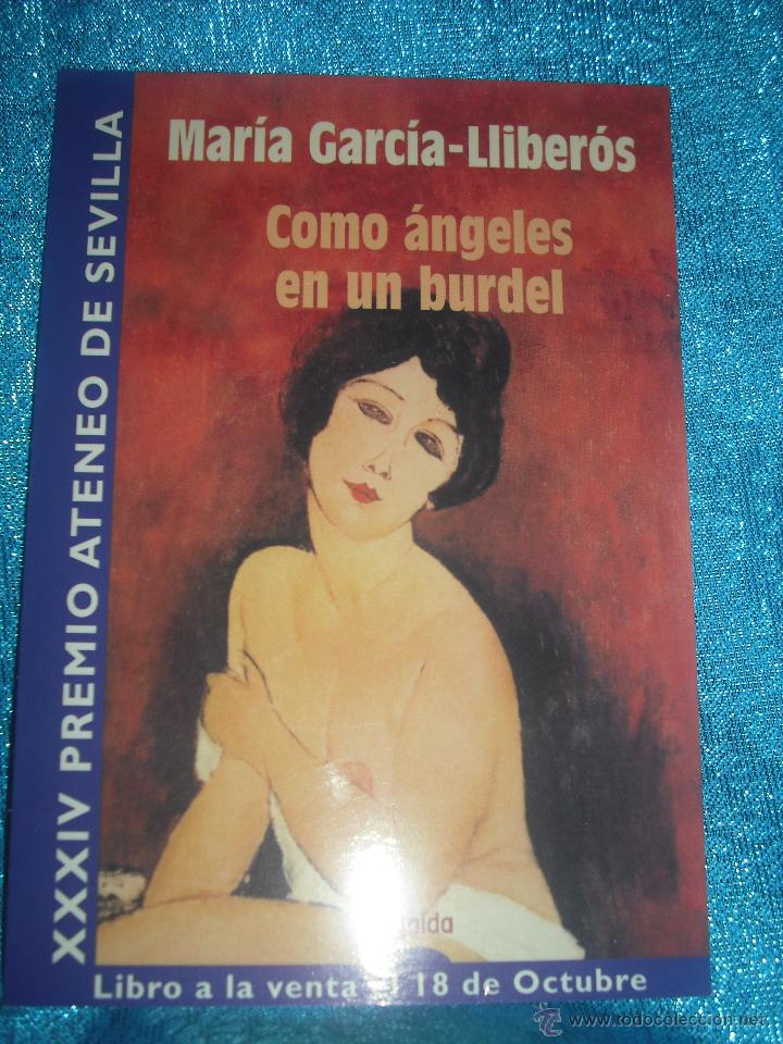 Postales: Postal del libro Como &Aacute;ngeles en un Burdel - Foto 2