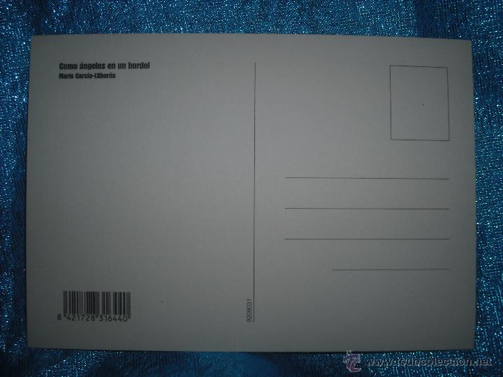 Postales: Postal del libro Como &Aacute;ngeles en un Burdel - Foto 3