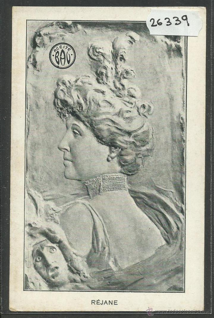 Postais: ACEITE BAU - POSTAL PUBLICITARIA - REJANE - REVERSO SIN DIVIDIR - (26339)