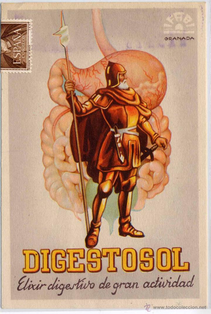 Postales: DIGESTOSOL .-IFABI.- GRANADA - Foto 1