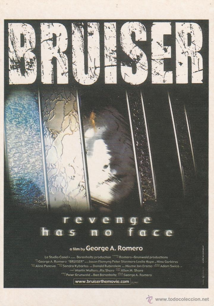 Postais: N&ordm; 18398 POSTAL PUBLICIDAD CINE PELICULA BRUISER