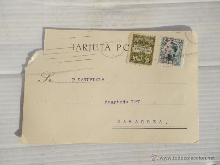Postales: TARJETA POSTA  ALFONSO XIII 1930 - Foto 1
