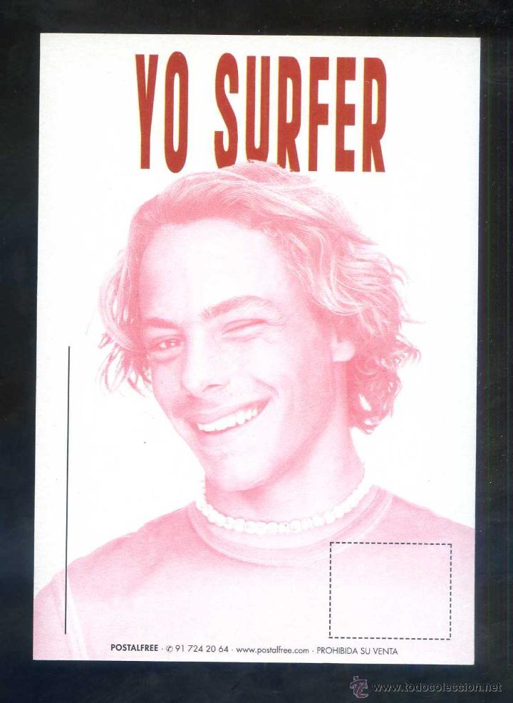 Postales: Tabaco. *Benson - Yo Benson Red. Yo Surfer* Nueva. - Foto 2