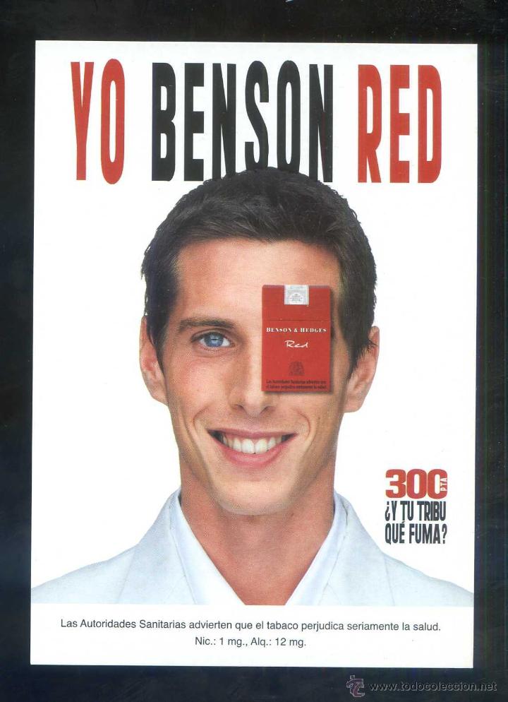 Postales: Tabaco. *Benson - Yo Benson Red...* Lote 6 diferentes. Nuevas. - Foto 1