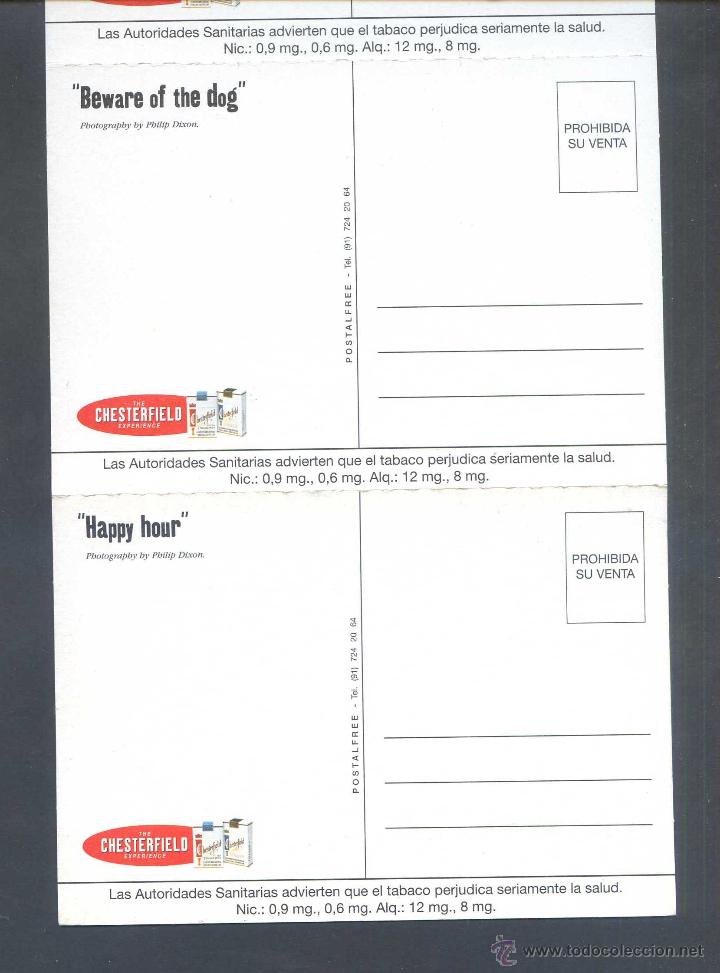 Postales: Tipo de dorso com&uacute;n en las postales. - Foto 2