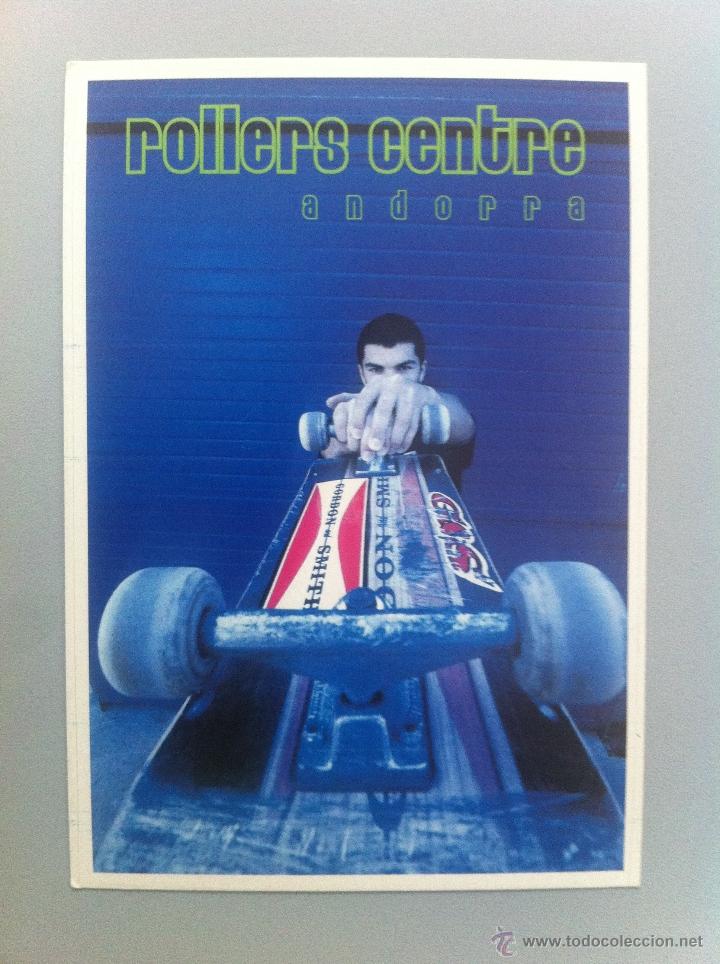 Postales: POSTAL ROLLERS CENTRE ANDORRA SKATE BOARD. POSTALAND - Foto 1