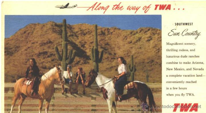 Postales: TWA TRANS WORLD AIRLINES - Foto 1