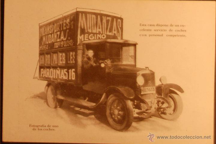 Cartes Postales: MEGINO MUDANZAS - ILUSTRADA SIN CIRCULAR Y DORSO DIVIDIDO