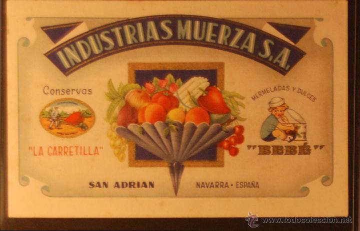Cartes Postales: INDUSTRIAS MUERZA - ILUSTRADA SIN CIRCULAR Y DORSO DIVIDIDO